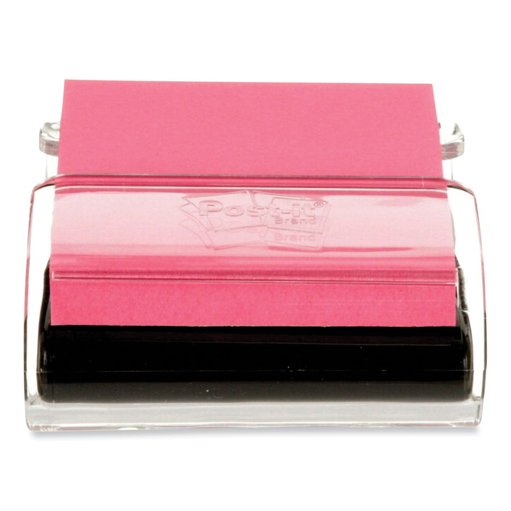 Post-it Pop-up Dispenser Value Pack, For 3 x 3 Pads, Black/Clear, Includes (12) Rio de Janeiro Super Sticky Pop-up Pad