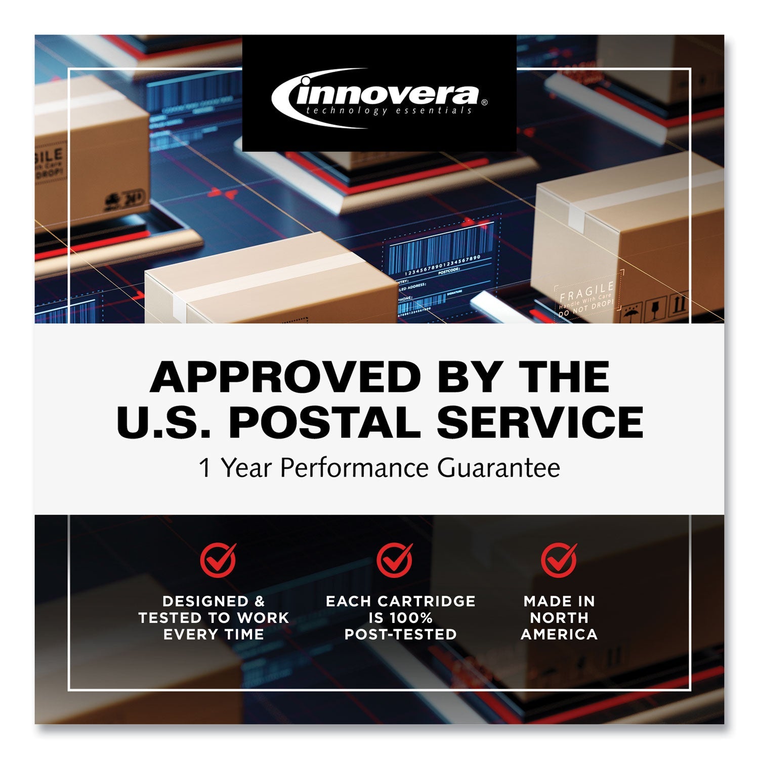 Innovera Remanufactured Black Drum Unit, Replacement for DR890, 30,000 Page-Yield