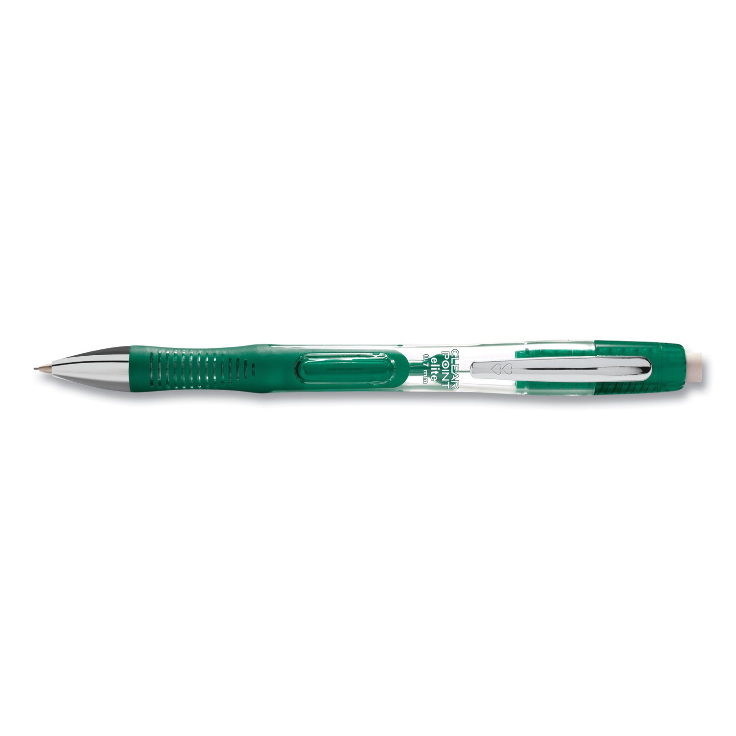 Paper Mate Clearpoint Elite Mechanical Pencils, 0.7 mm, HB (#2), Black Lead, Blue and Green Barrels, 2/Pack