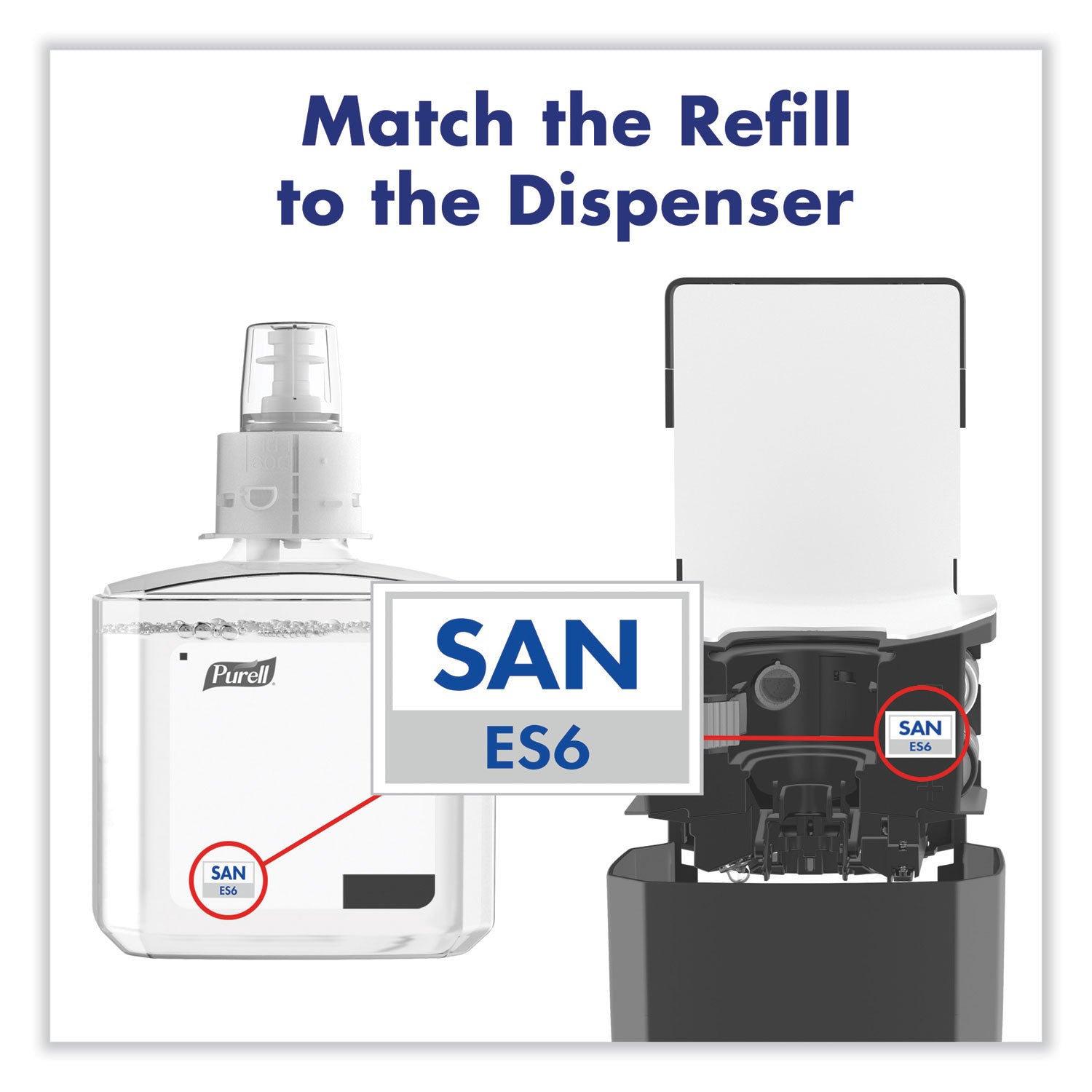 PURELL ES6 Touch Free Hand Sanitizer Dispenser, 1,200 mL, 5.25 x 8.56 x 12.13, Graphite