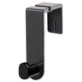 Safco Plastic Coat Hook, 1 Hook, 1 3/4 x 5 1/4 x 4, Black