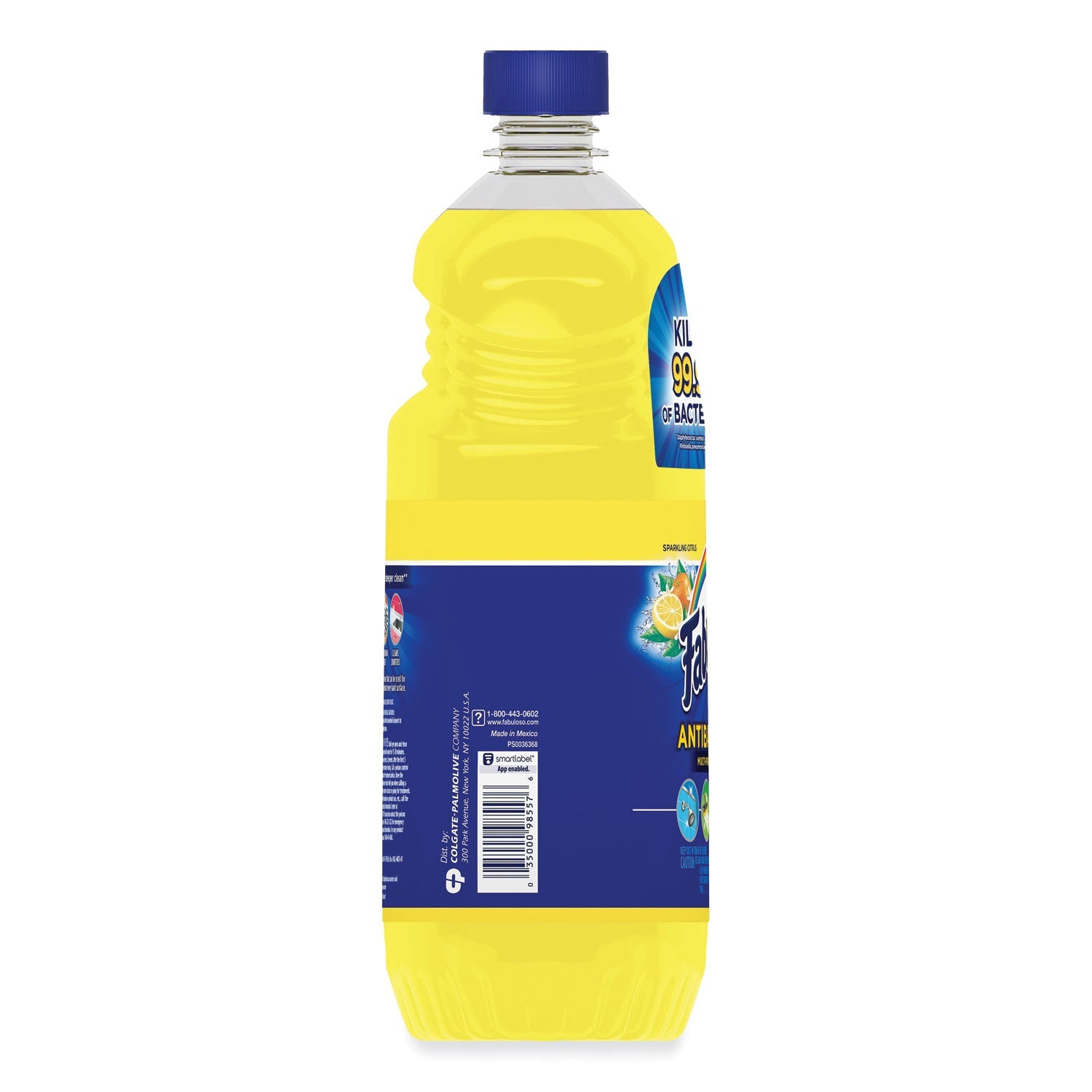Fabuloso Antibacterial Multi-Purpose Cleaner, Sparkling Citrus Scent, 48 oz Bottle