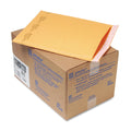 Sealed Air Jiffylite Self-Seal Bubble Mailer, #4, Barrier Bubble Air Cell Cushion, Self-Adhesive Closure, 9.5 x 14.5, Brown Kraft, 25/CT