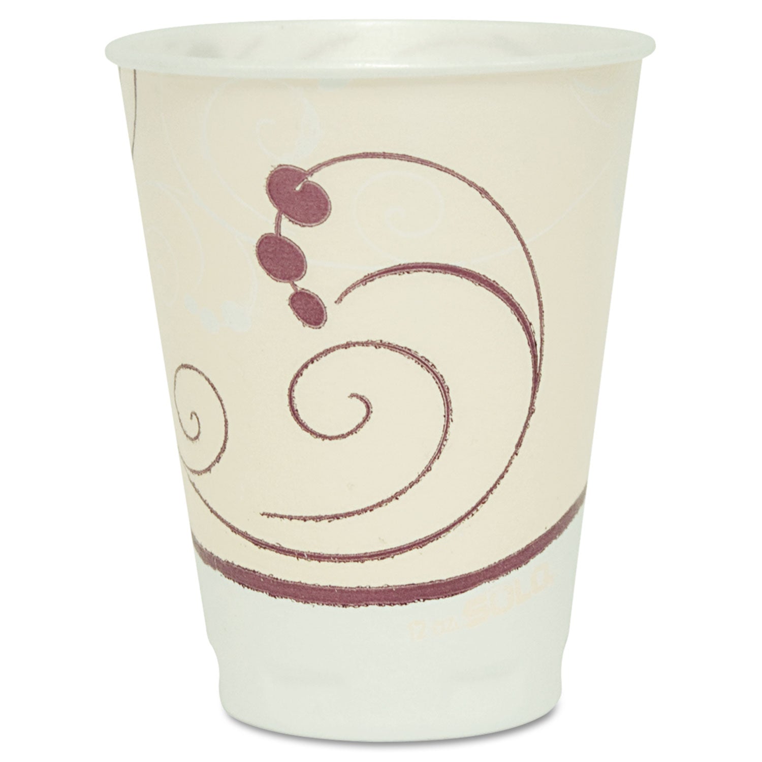 Dart Trophy Plus Dual Temperature Insulated Cups in Symphony Design, 12 oz, Beige, 1,000/Carton
