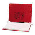 ACCO PRESSTEX Covers with Storage Hooks, 2 Posts, 6" Capacity, 14.88 x 11, Executive Red