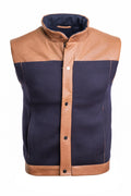 Manrico Cashmere Zip-Up Vest