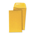 Universal Kraft Coin Envelope, #3, Round Flap, Gummed Closure, 2.5 x 4.25, Light Brown Kraft, 500/Box