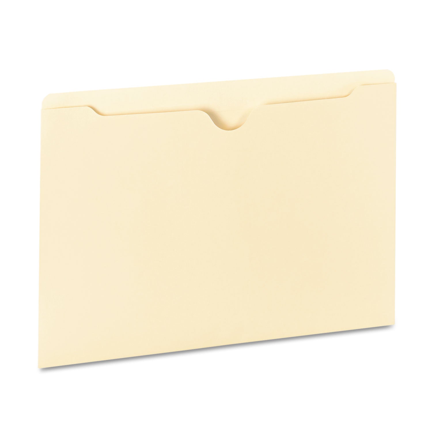 Universal Deluxe Manila File Jackets with Reinforced Tabs, Straight Tab, Legal Size, Manila, 100/Box