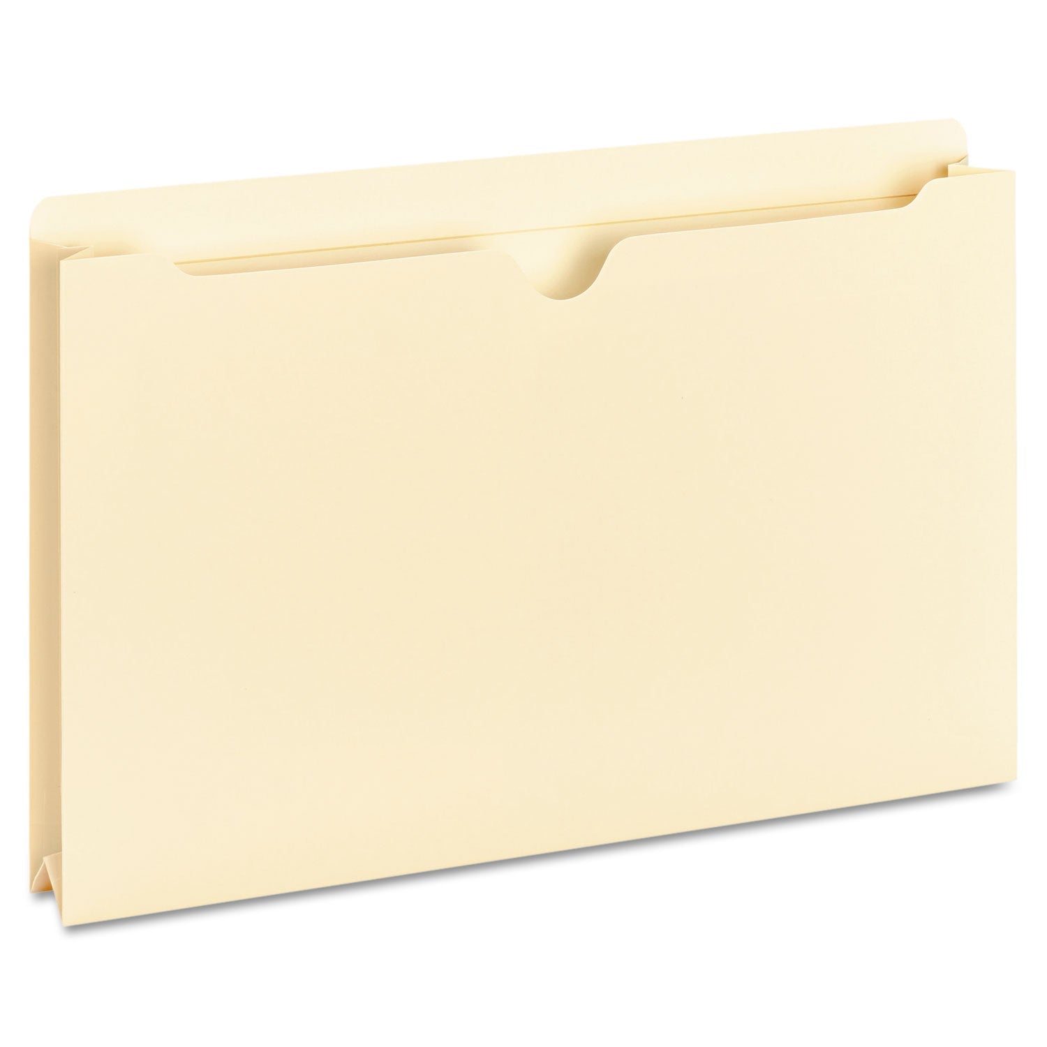 Universal Deluxe Manila File Jackets with Reinforced Tabs, Straight Tab, Legal Size, Manila, 50/Box