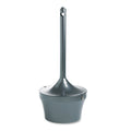 Rubbermaid Aladdin Smokers' Station, Round, Steel, 4.5 gal, 16 dia x 38.75, Charcoal