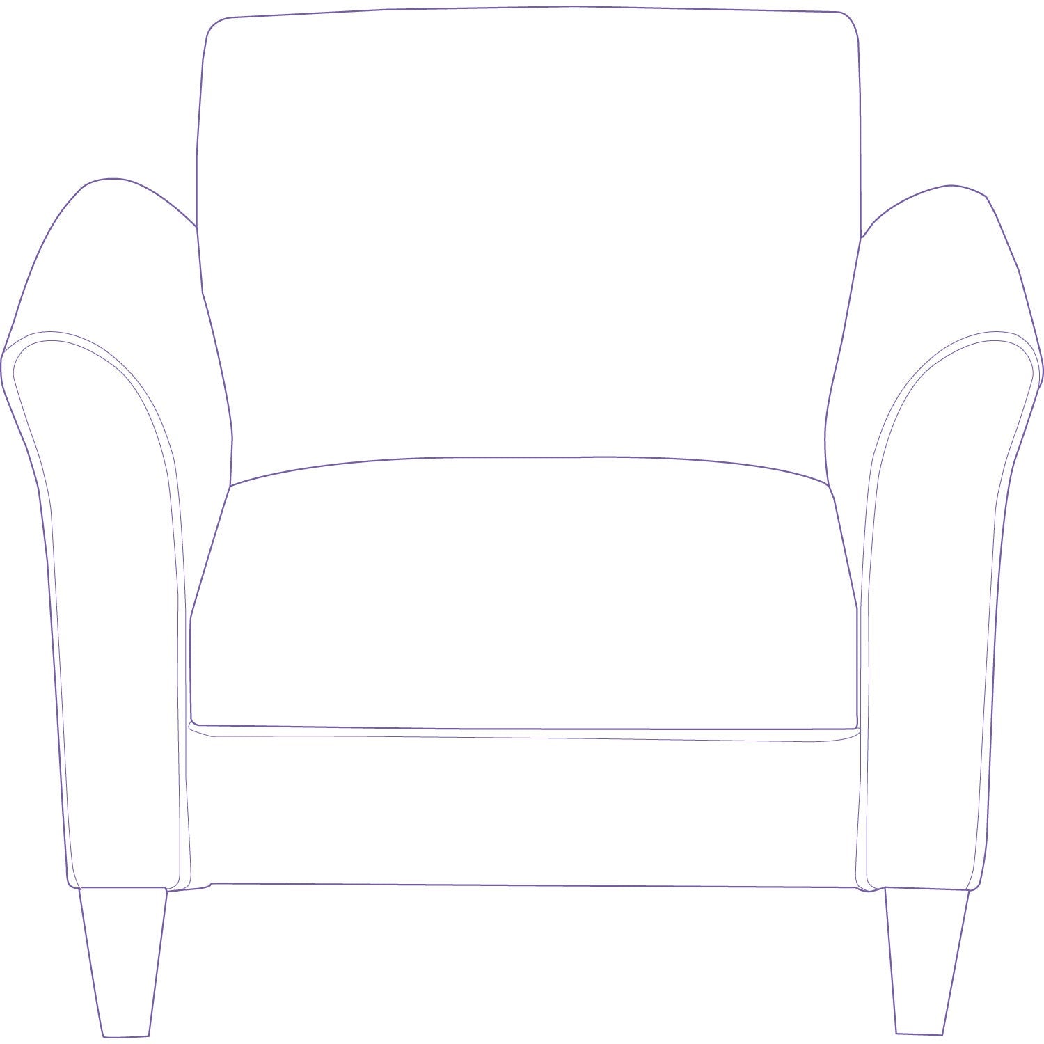 Alera Reception Lounge Sofa Series Club Chair, 35.43" x 30.7" x 32.28", Black