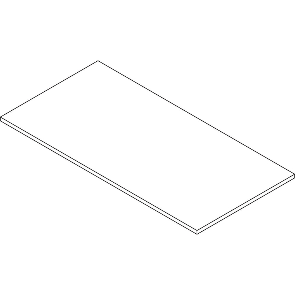 Alera Reversible Laminate Table Top, Rectangular, 59.38w x 29.5d, Espresso/Walnut