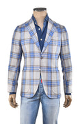 Sartorio Plaid Virgin Wool Sport Jacket