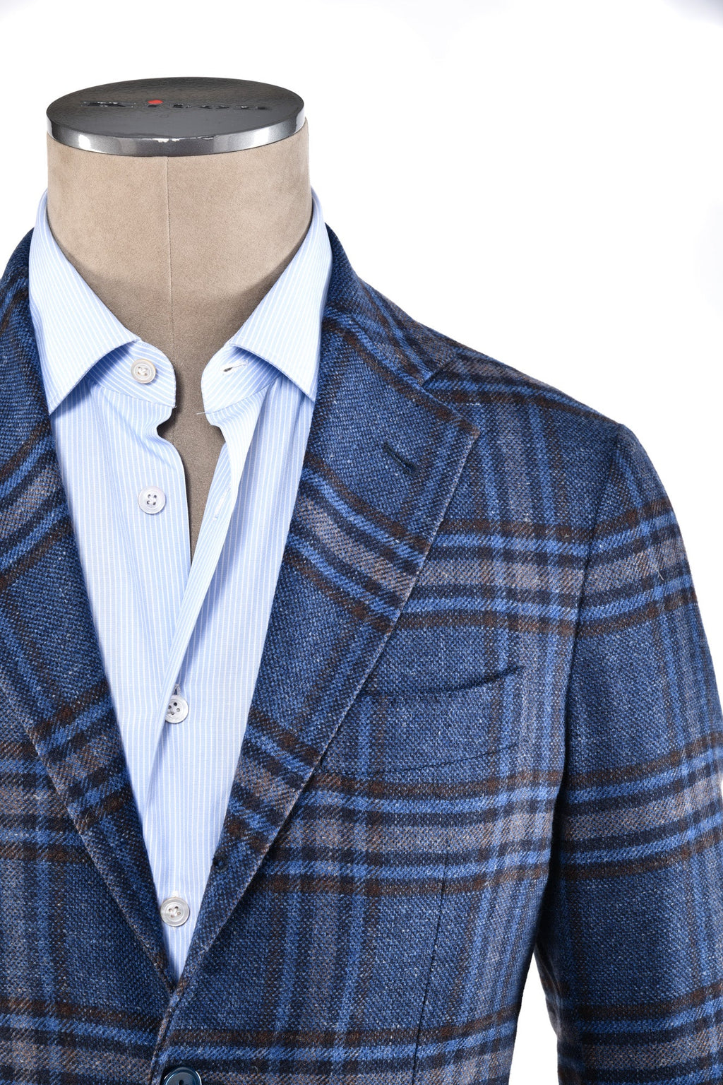 Sartorio Plaid Virgin Wool Sport Jacket