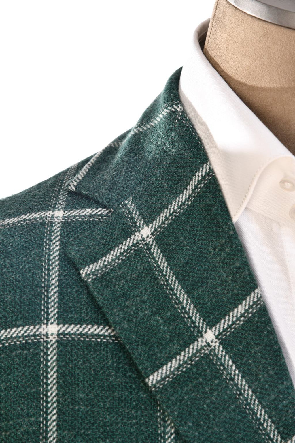 Sartorio Windowpane Virgin Wool-Silk Sport Jacket