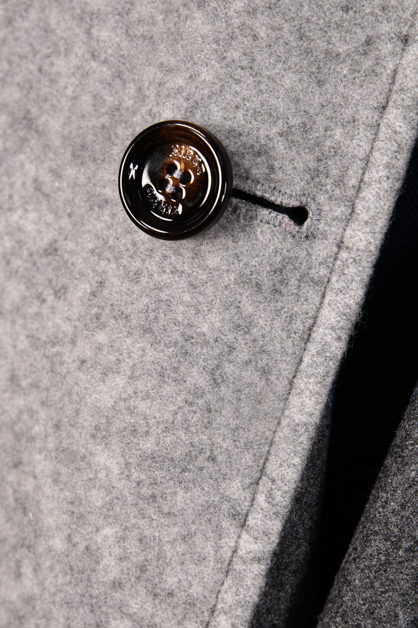 Kired by Kiton Peak Cashmere Reversible Overcoat