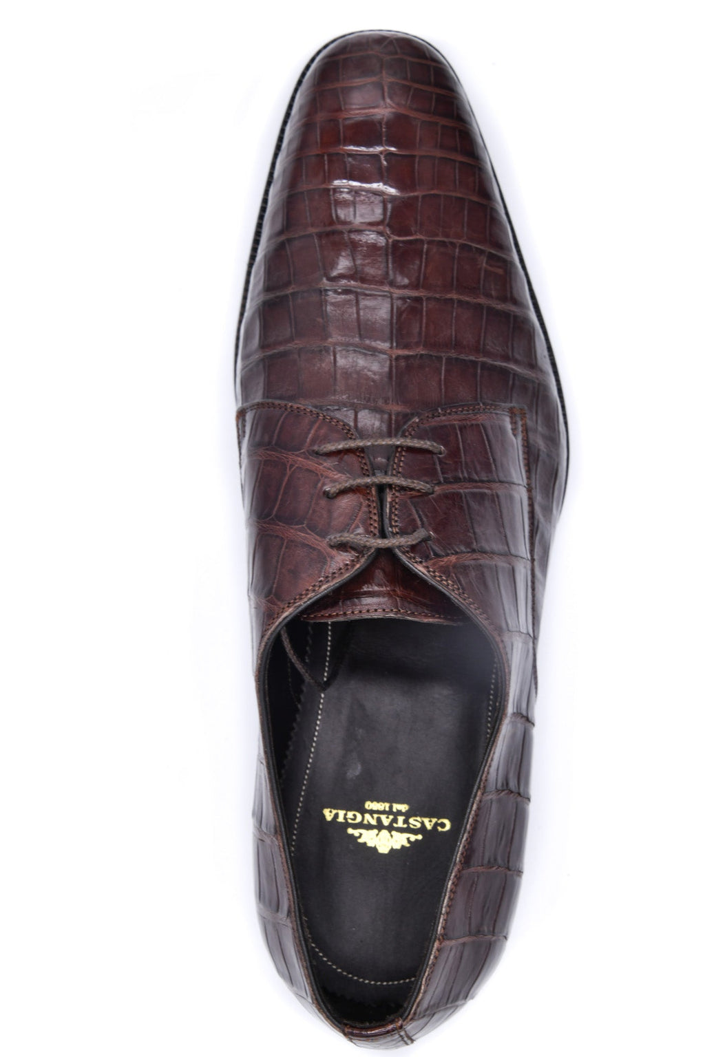 Castangia Crocodile Skin Shoes