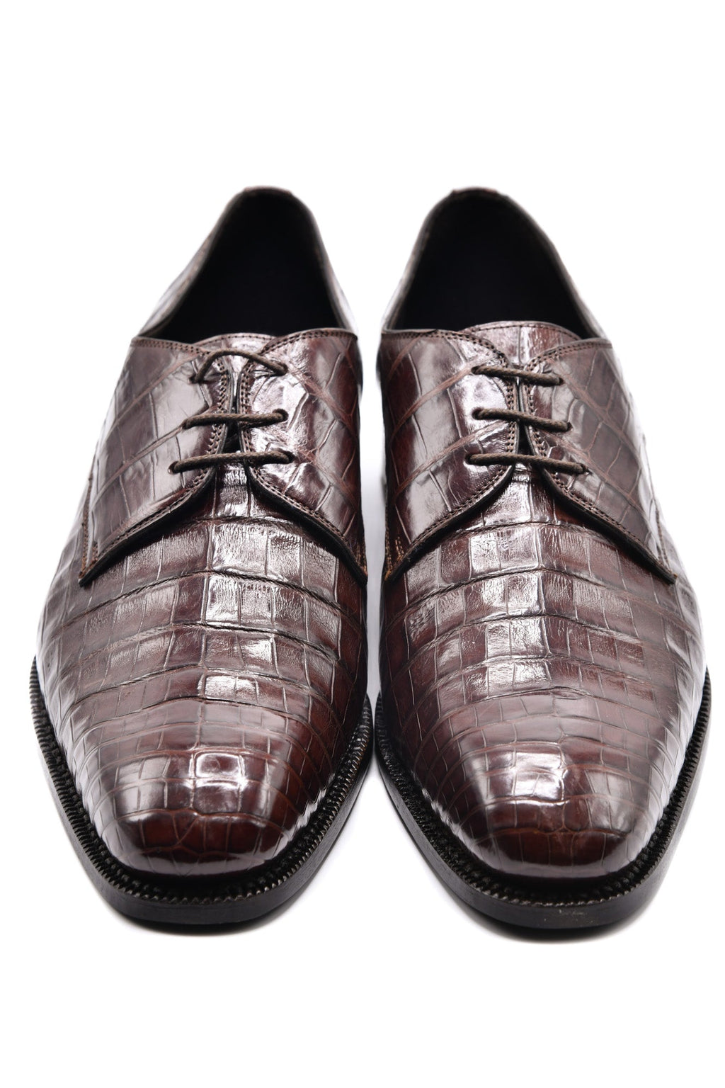 Castangia Crocodile Skin Shoes