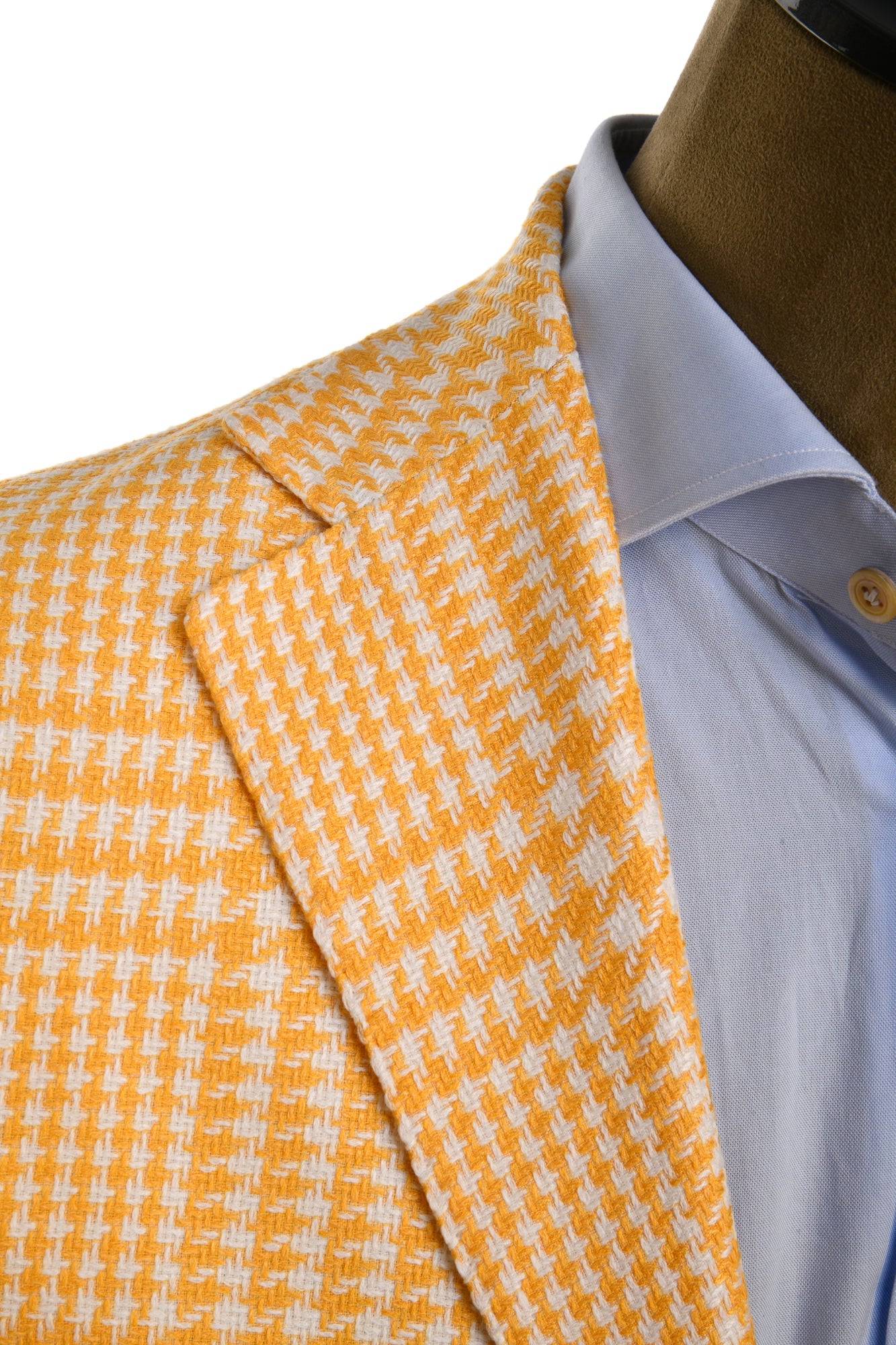 Sartorio Prince of Wales Silk-Linen Sport Jacket