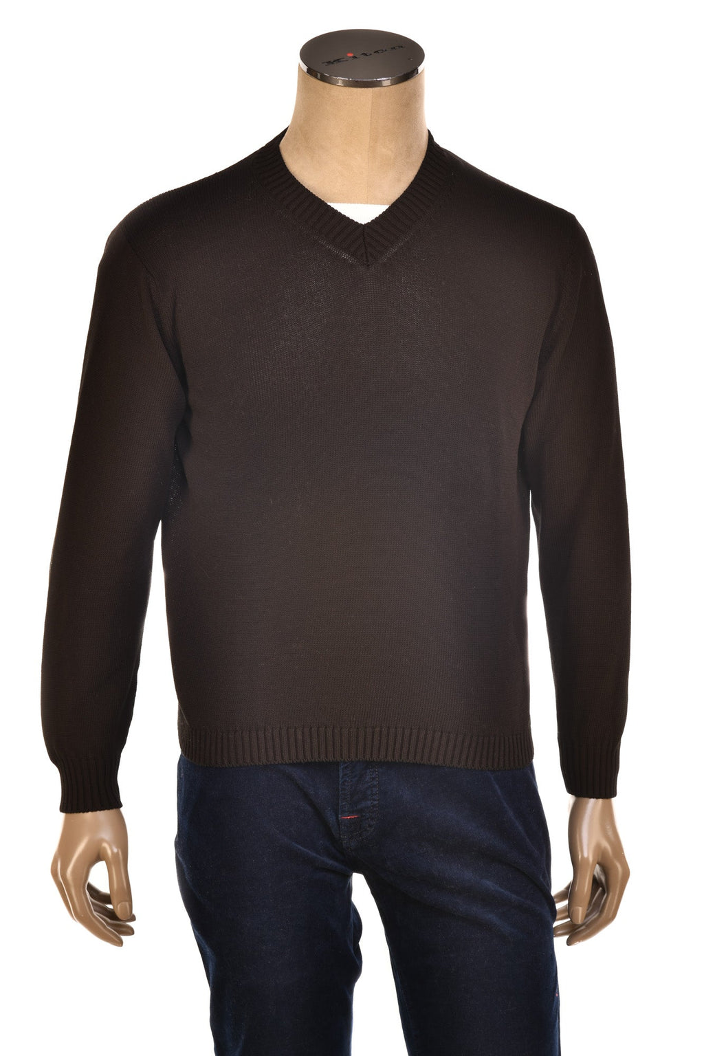 Cruciani Cotton V-Neck Sweater
