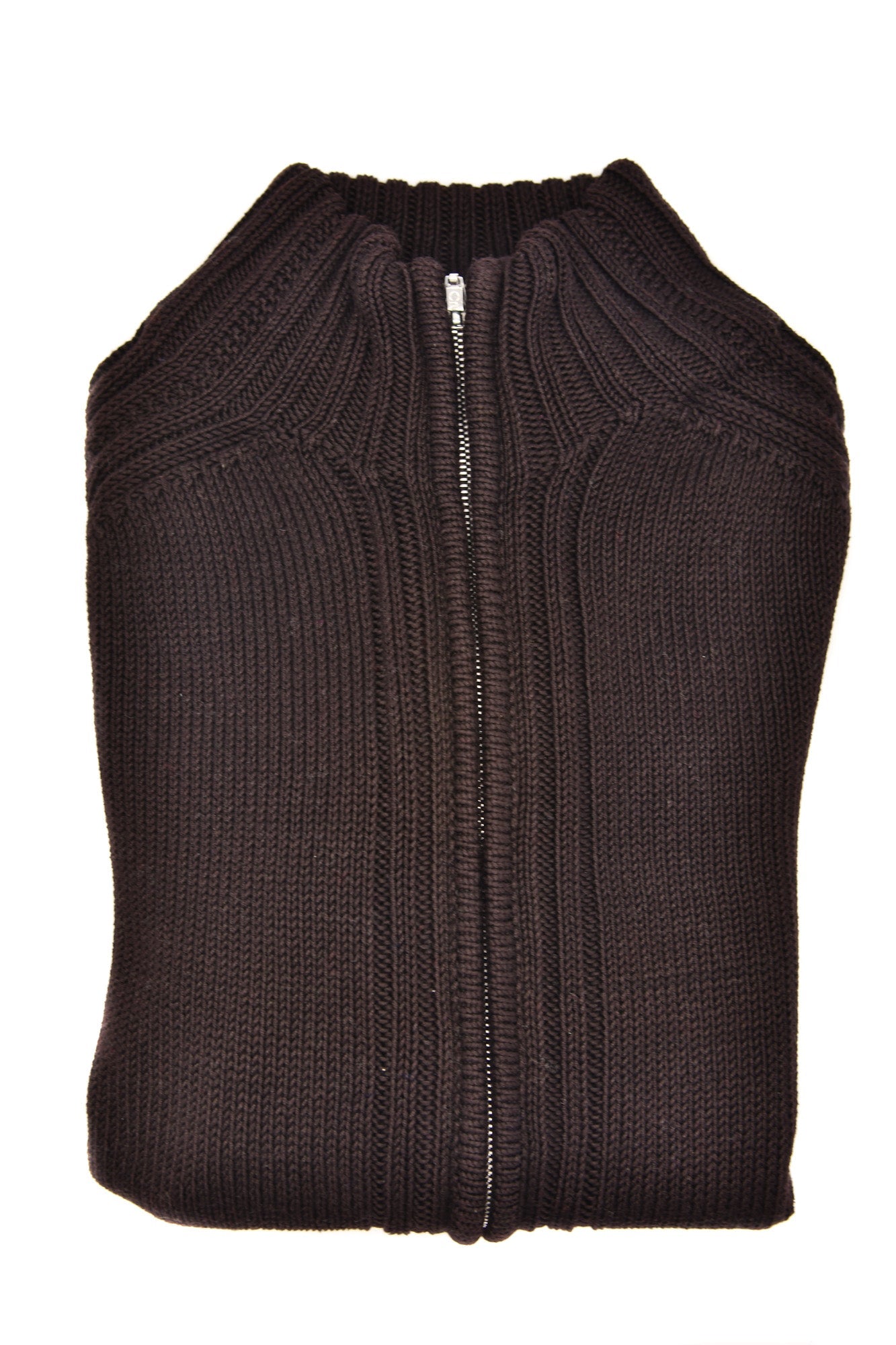 Cruciani Cotton Zip-Up Sweater