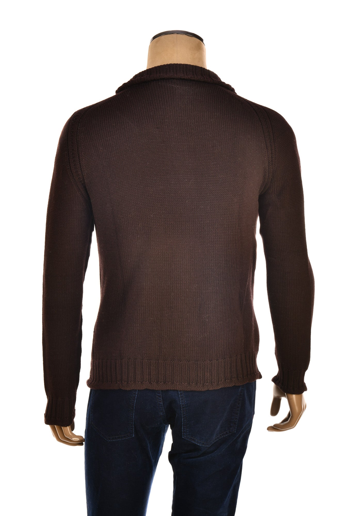 Cruciani Cotton Zip-Up Sweater