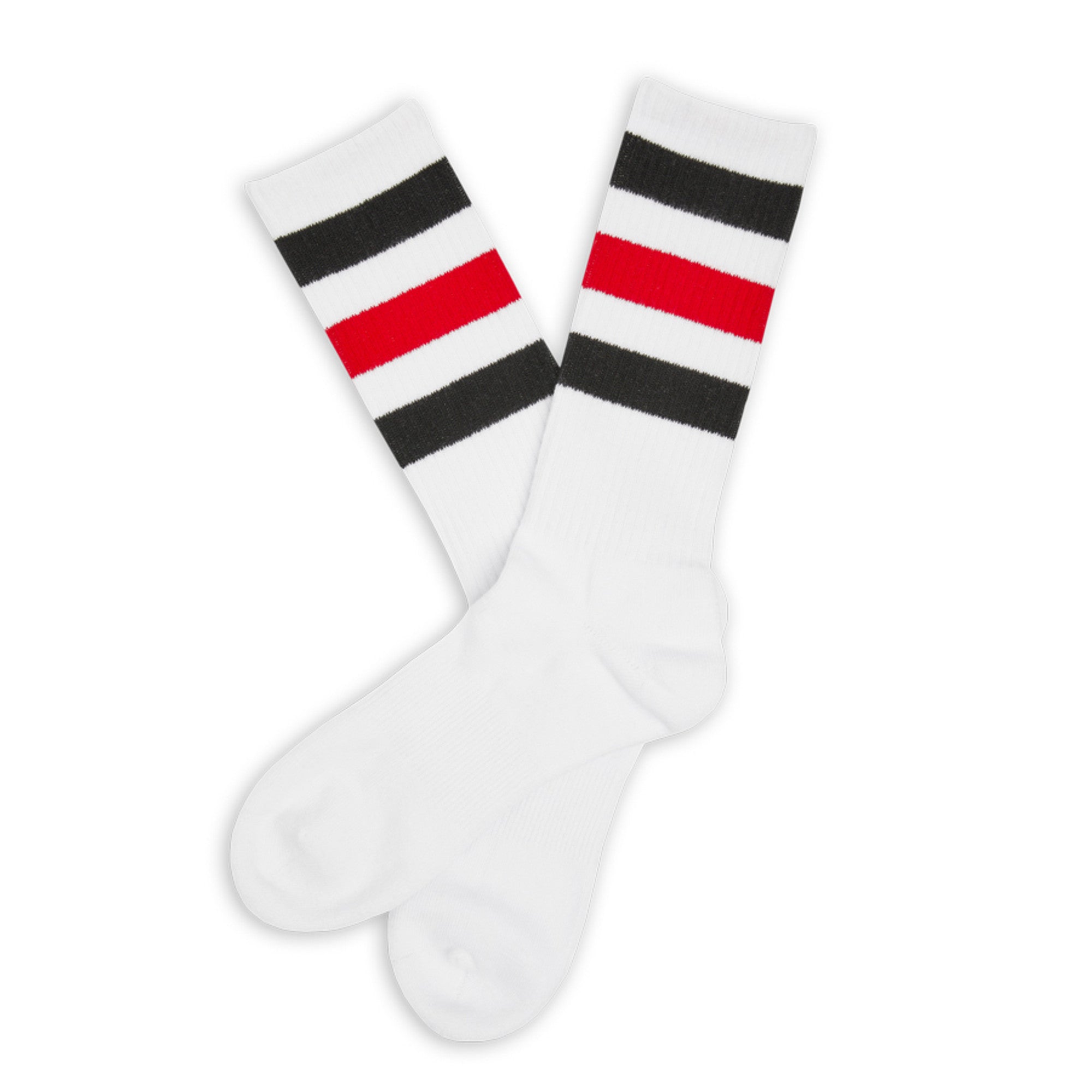 Red / Black Mixed Socks 8 Pack