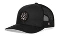 Baltimore Trucker Hat  |  Black BAL X Snapback