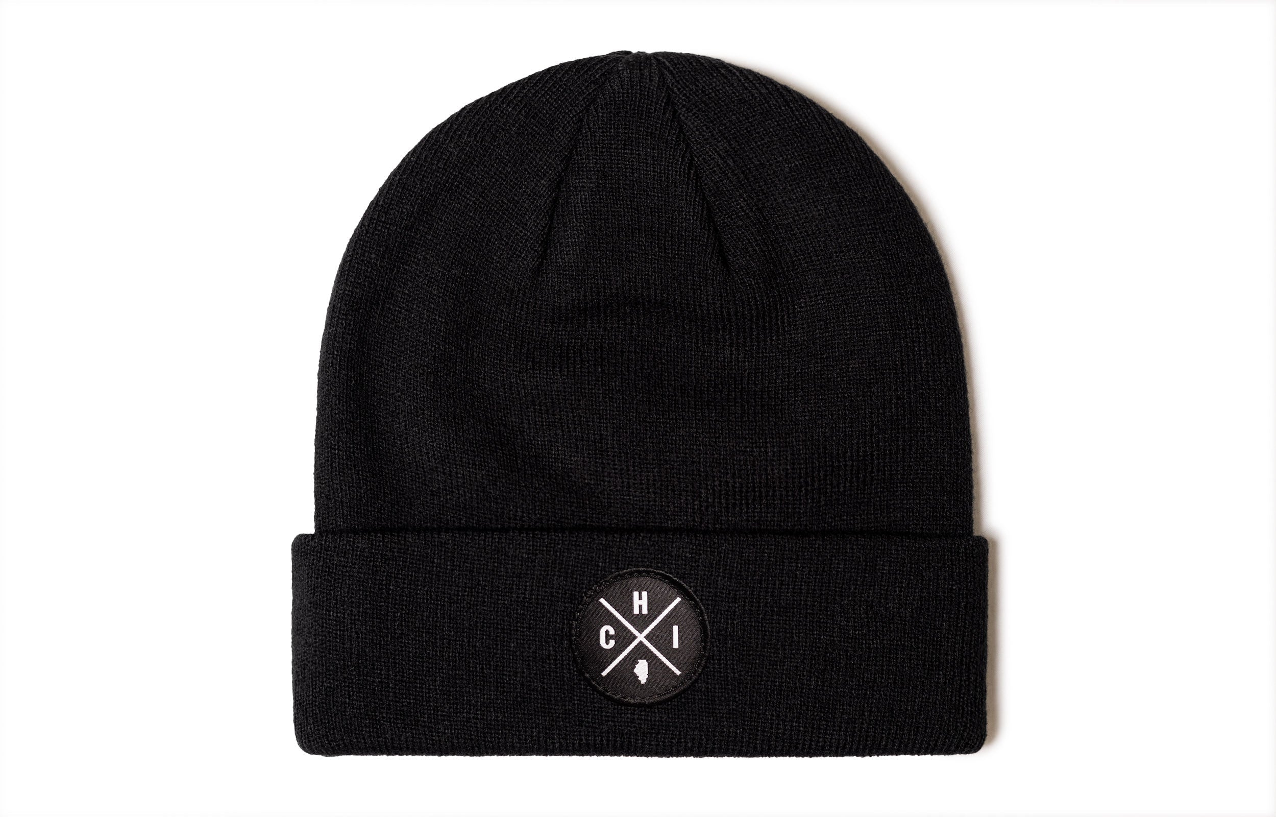 Chicago Beanie | Black CHI X