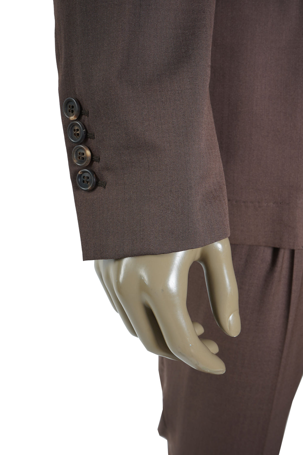 Brunello Cucinelli Pinstripe Cotton-Virgin Wool Suit