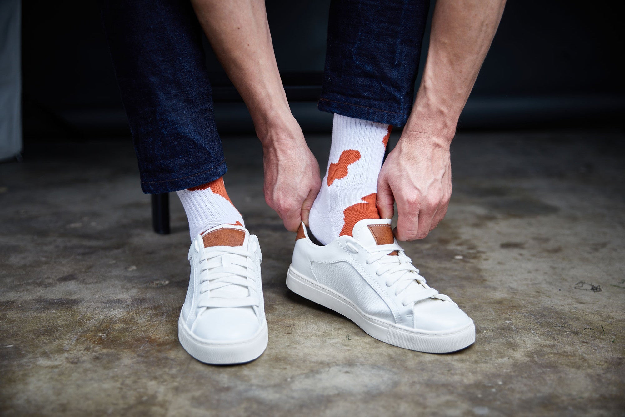 CiderOrange Casual Socks 4 Pack