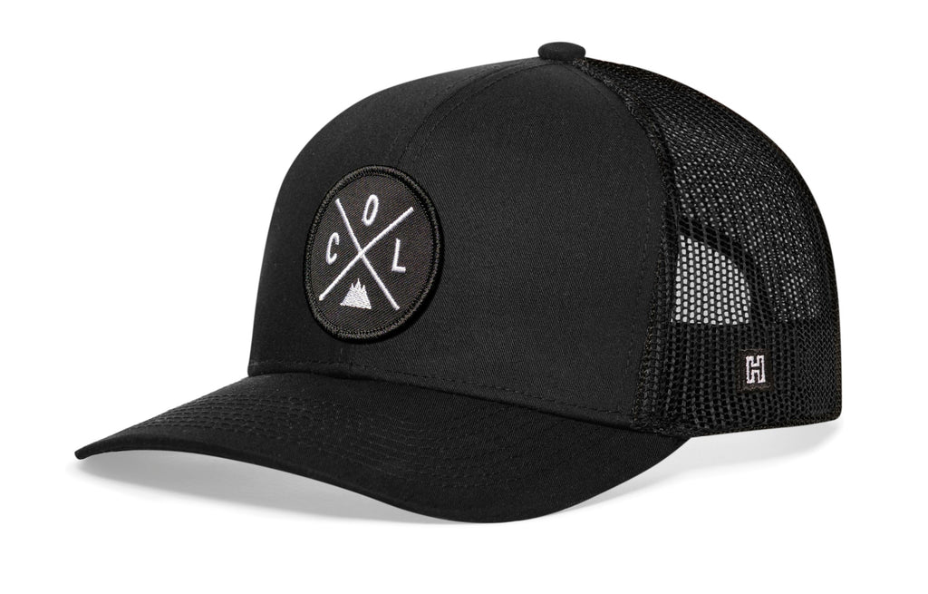 Colorado Trucker Hat  |  Black COL X Snapback