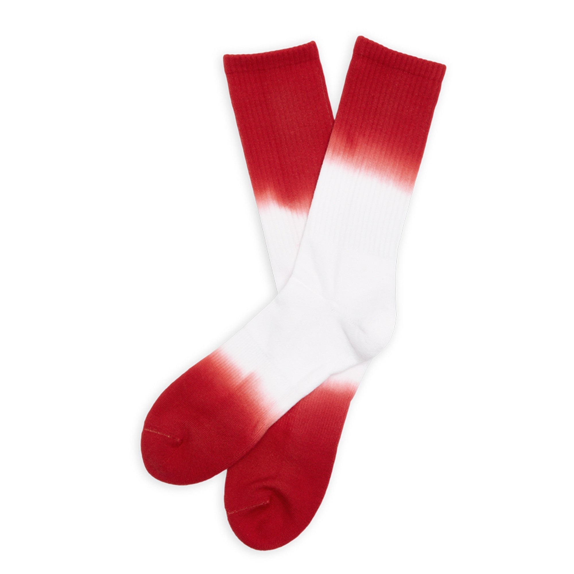 Crimson Dip Casual Crew Socks