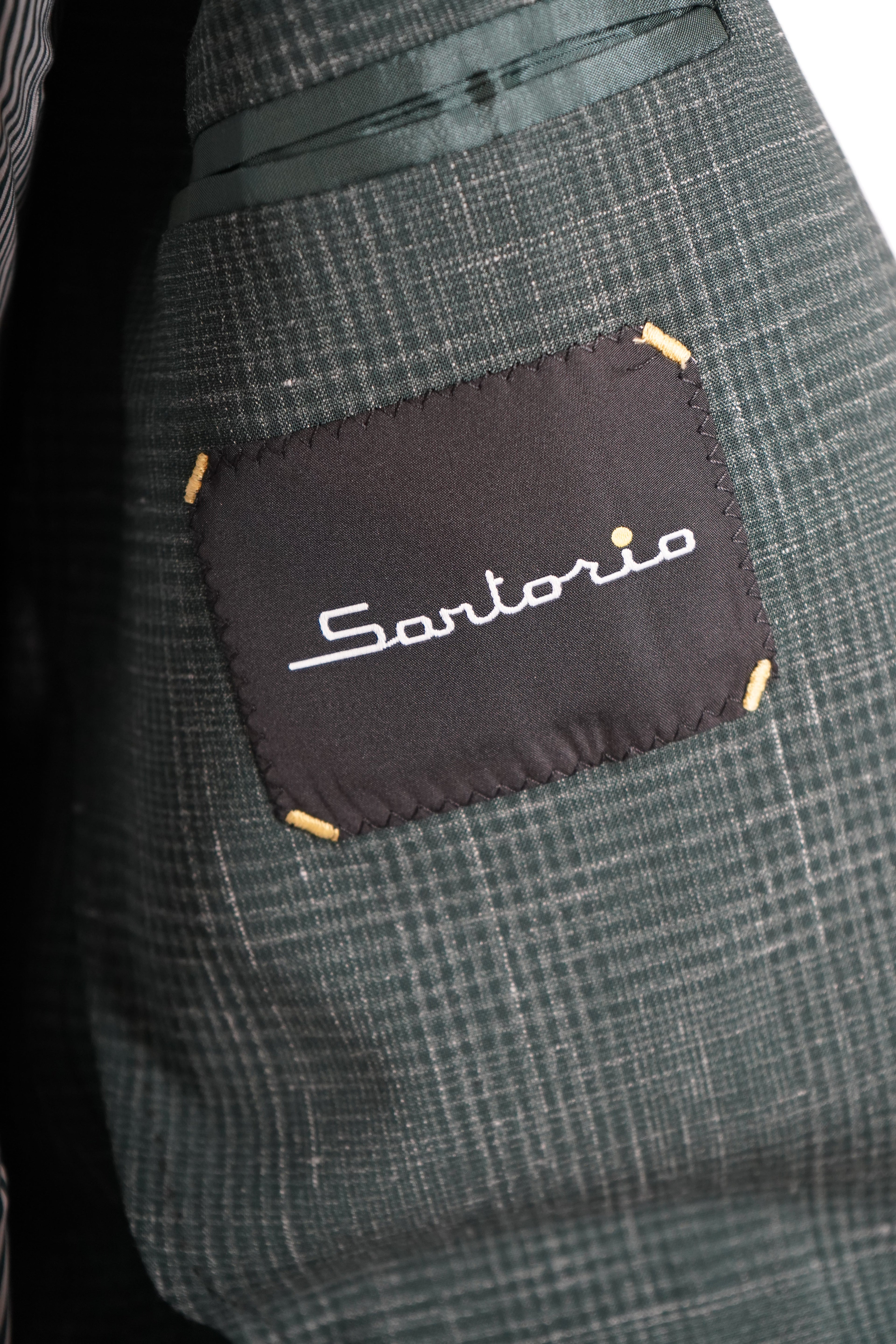Sartorio Prince of Wales Virgin Wool-Silk Sport Jacket