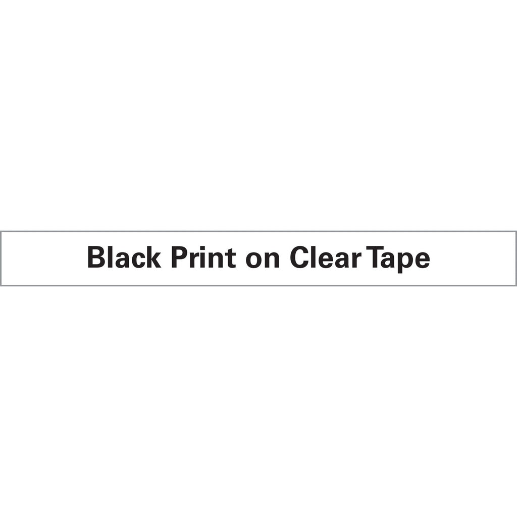 DYMO LetraTag Plastic Label Tape Cassette, 0.5" x 13 ft, Clear