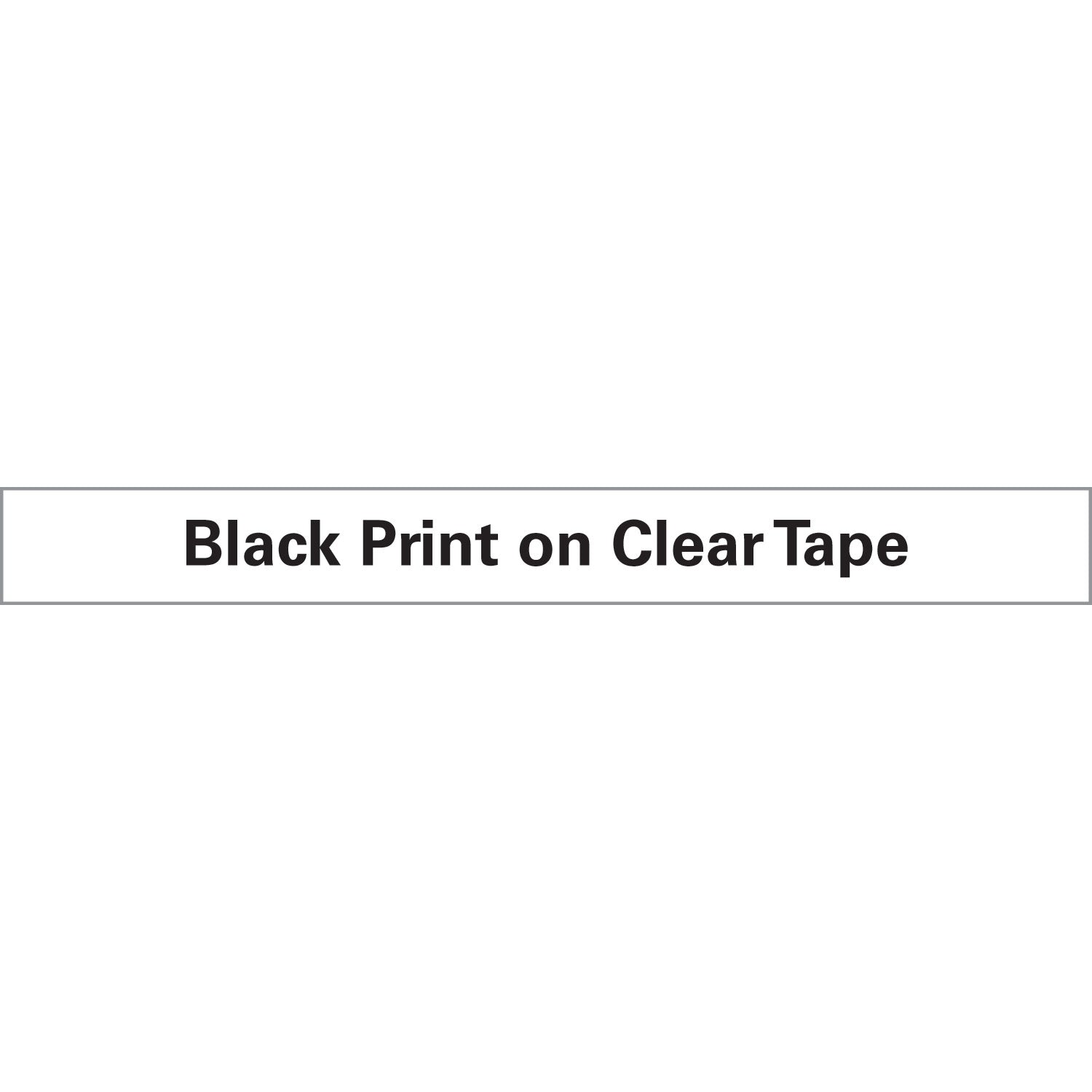 DYMO LetraTag Plastic Label Tape Cassette, 0.5" x 13 ft, Clear