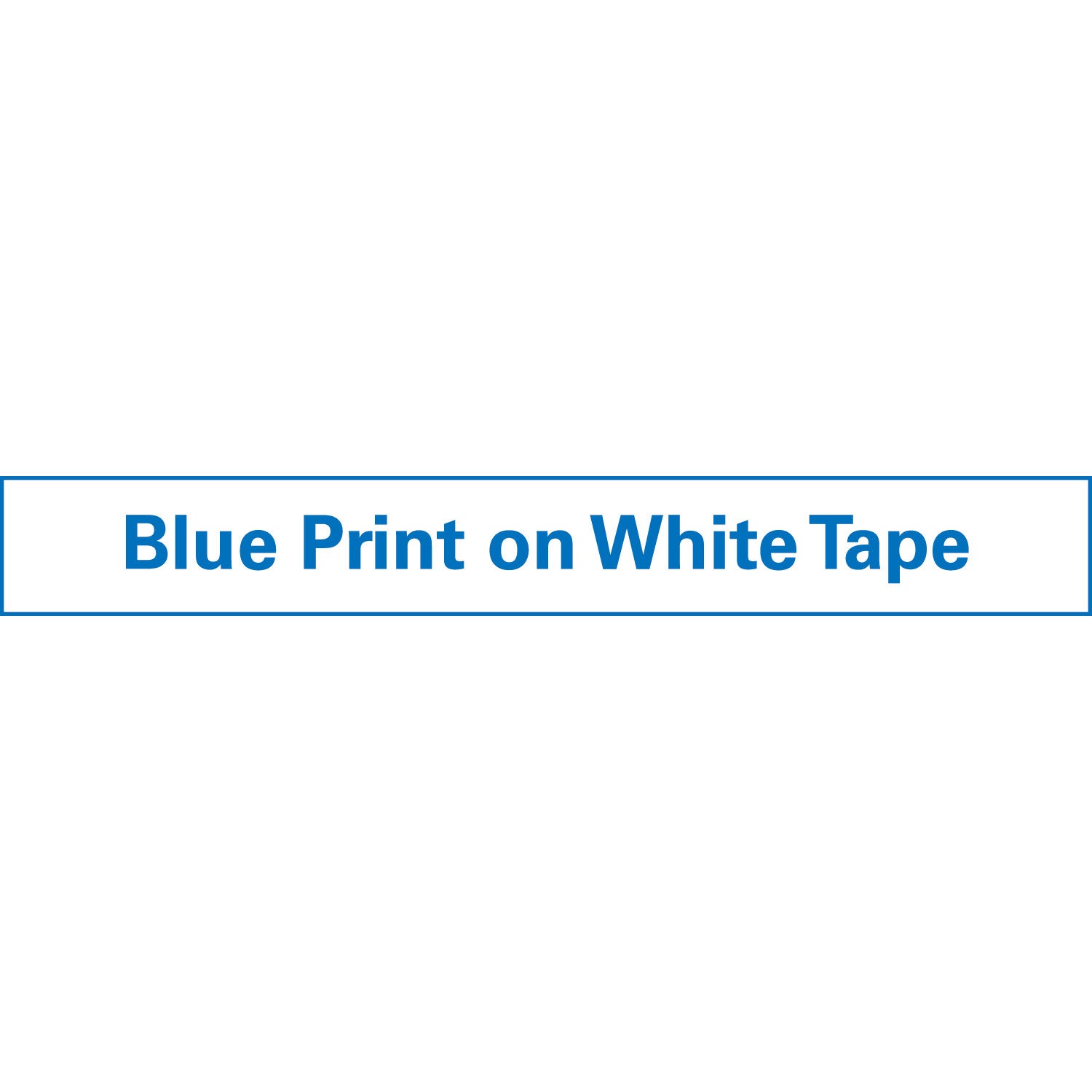 DYMO D1 High-Performance Polyester Removable Label Tape, 0.5" x 23 ft, Blue on White