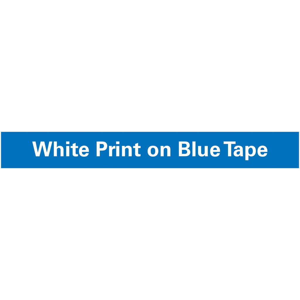 DYMO Self-Adhesive Glossy Labeling Tape for Embossers, 0.37" x 12 ft Roll, Blue