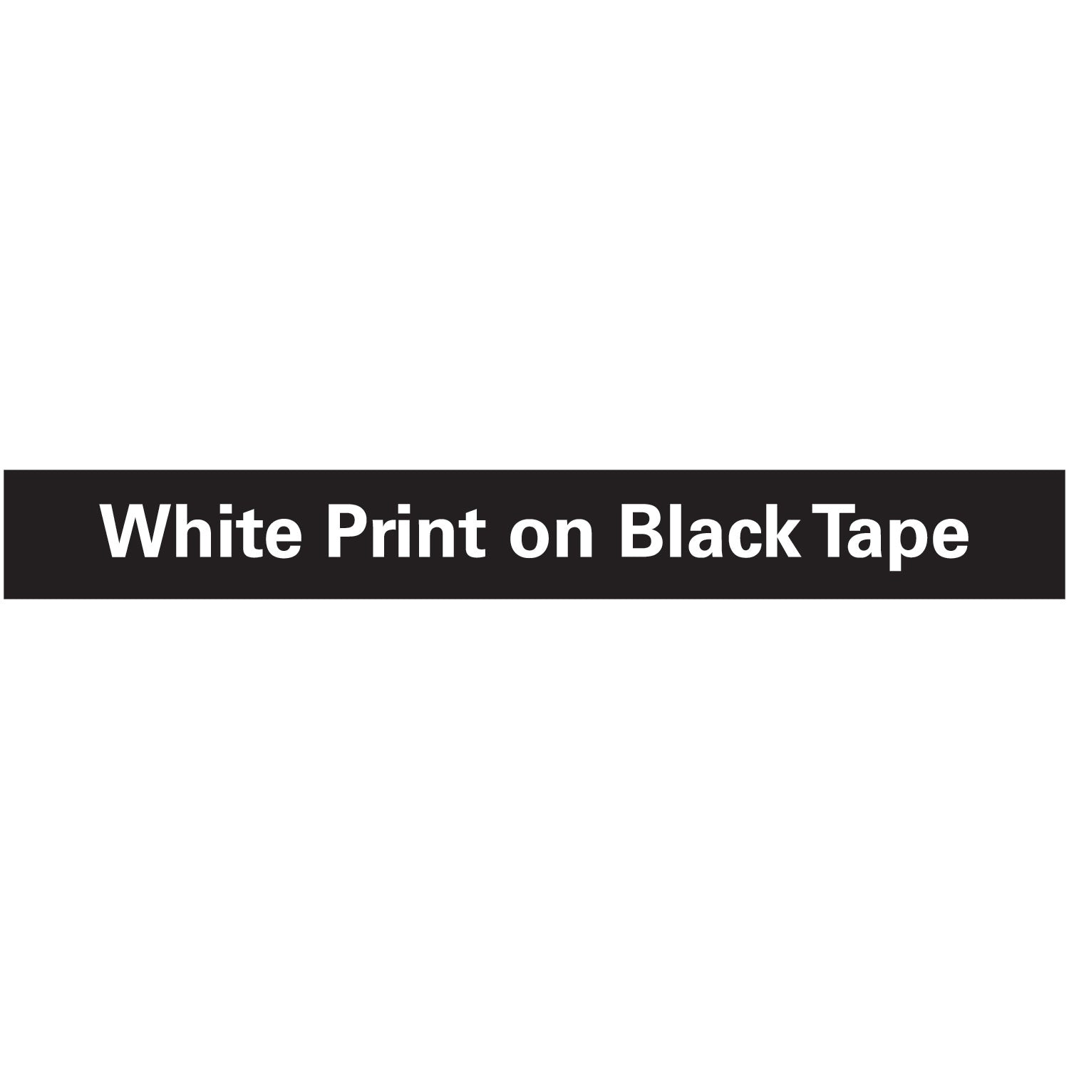DYMO Self-Adhesive Glossy Labeling Tape for Embossers, 0.37" x 9.8 ft Roll, Black