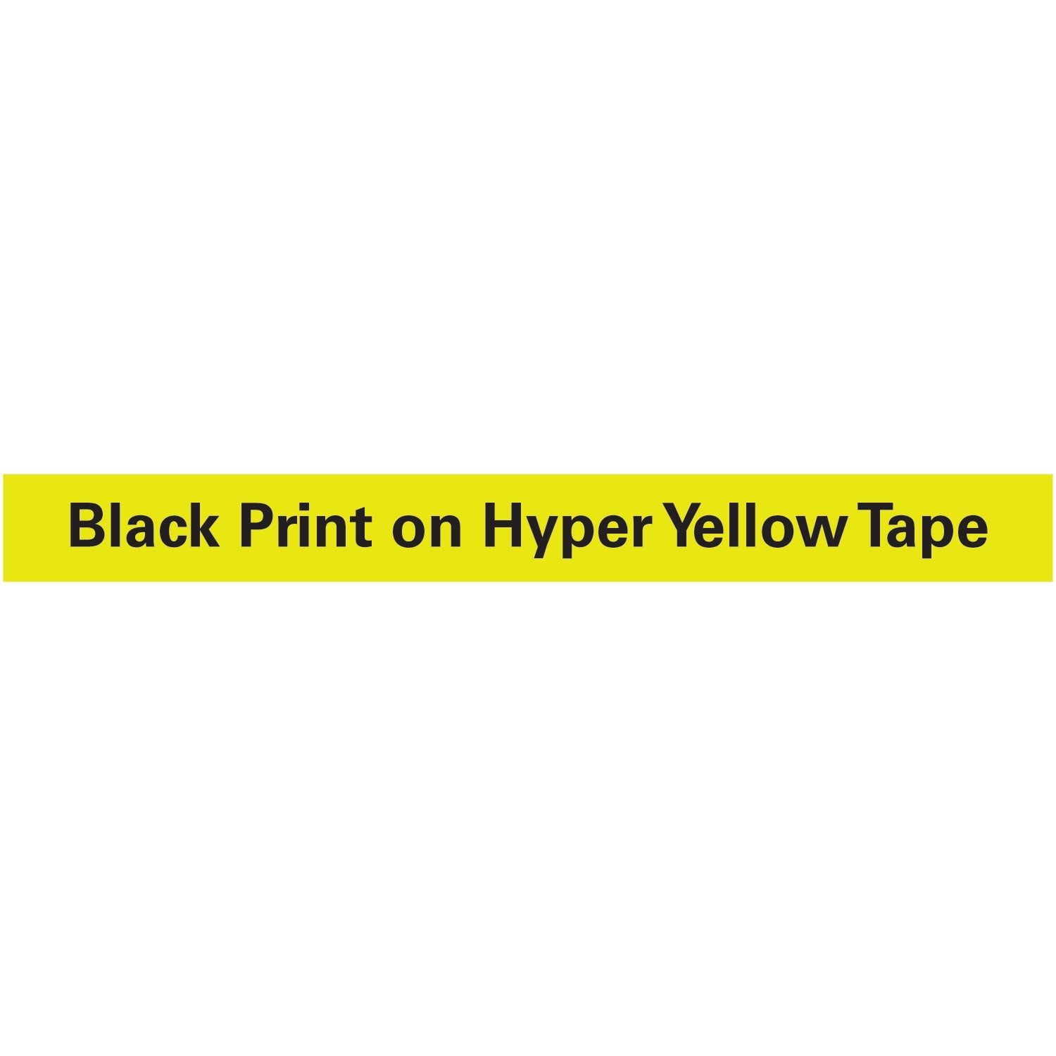 DYMO LetraTag Plastic Label Tape Cassette, 0.5" x 13 ft, Yellow
