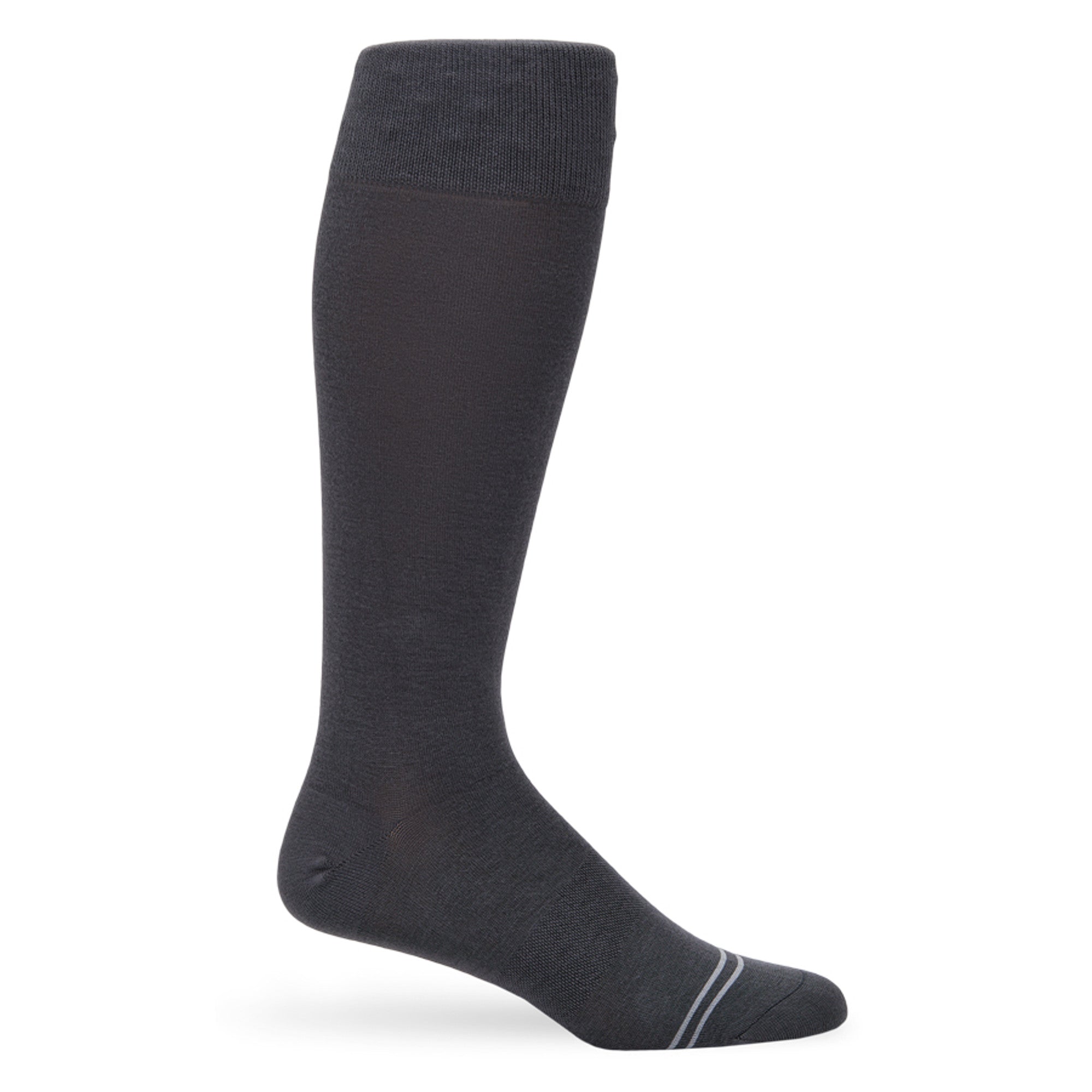 Asher 3-Pack - Charcoal Dress Socks