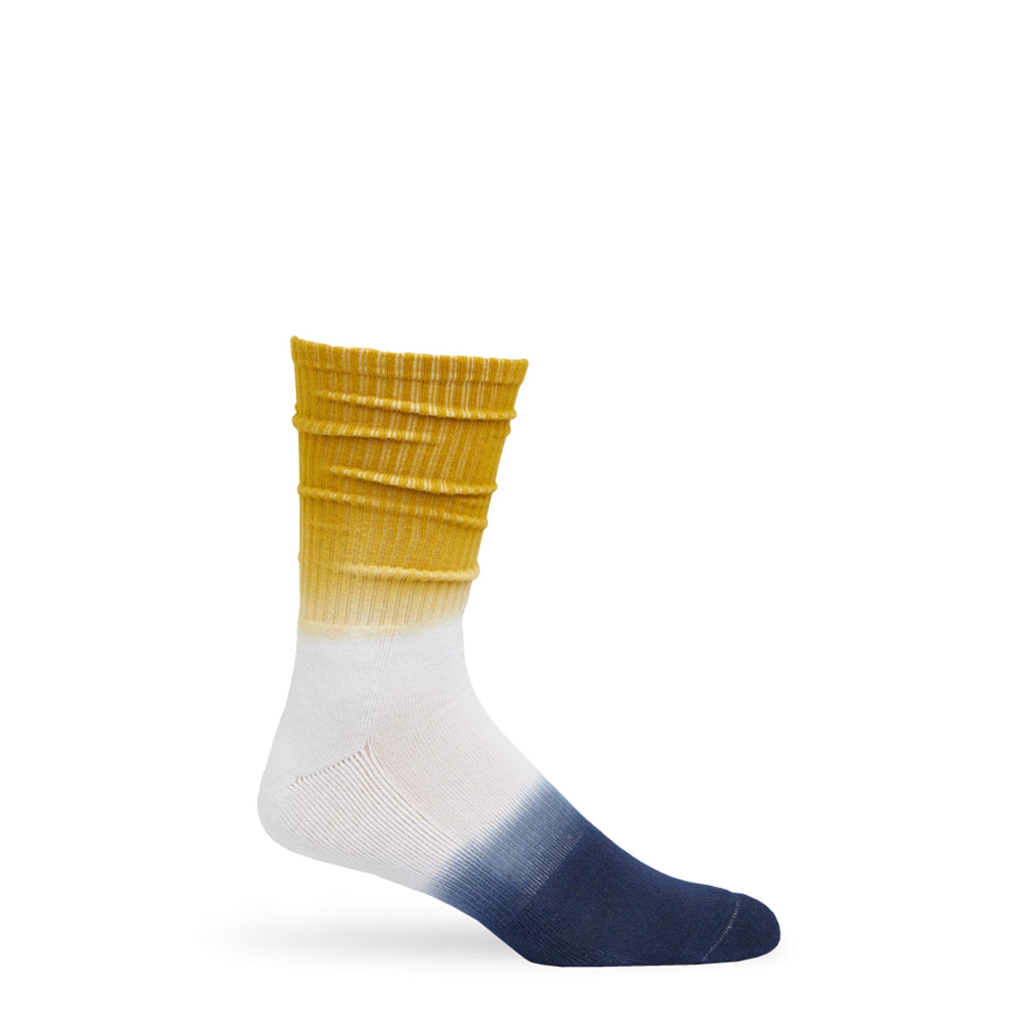 Navy Gold Mixed Socks 8 Pack