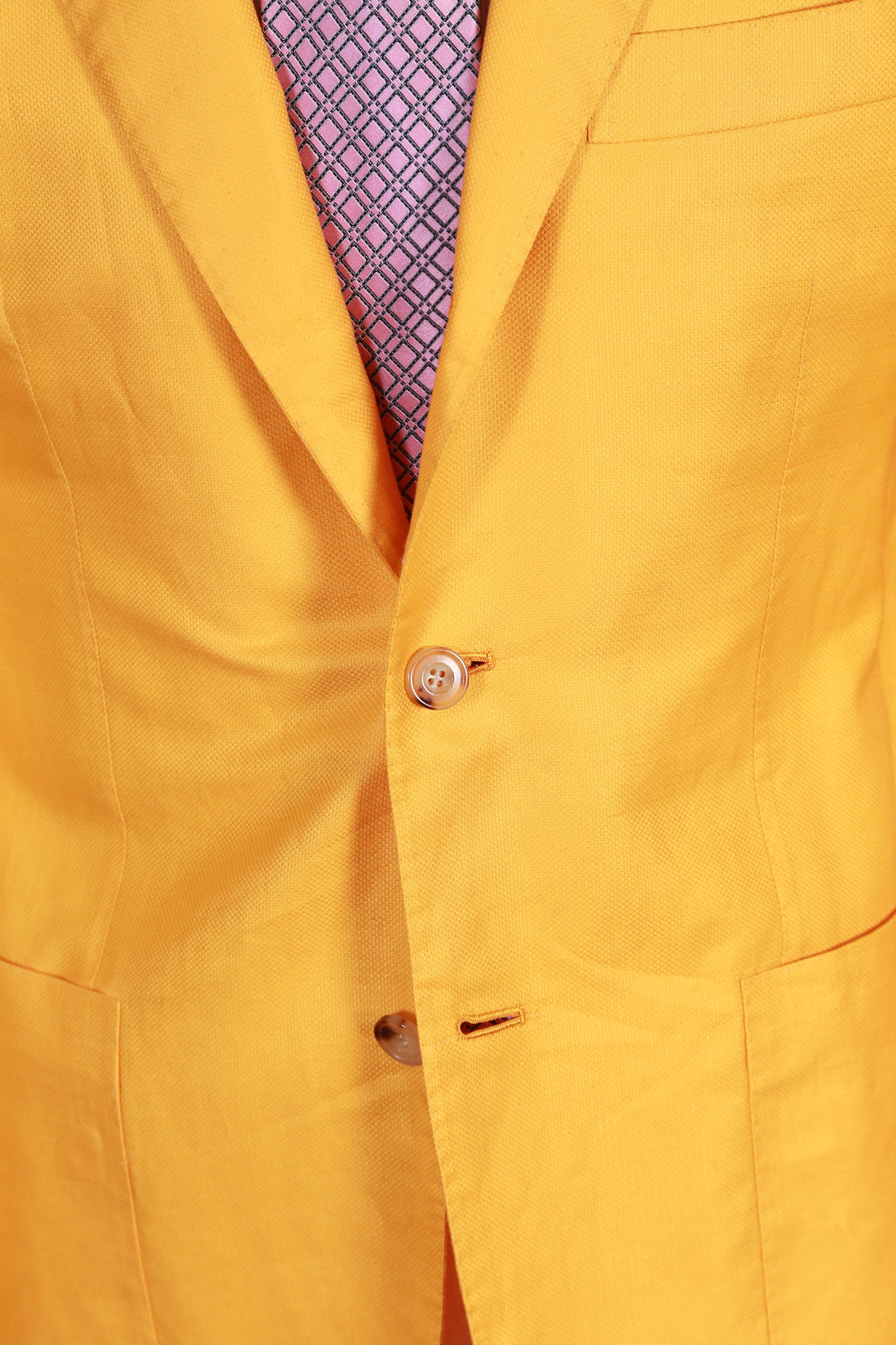 Kiton Birdseye Cotton-Linen Sport Jacket