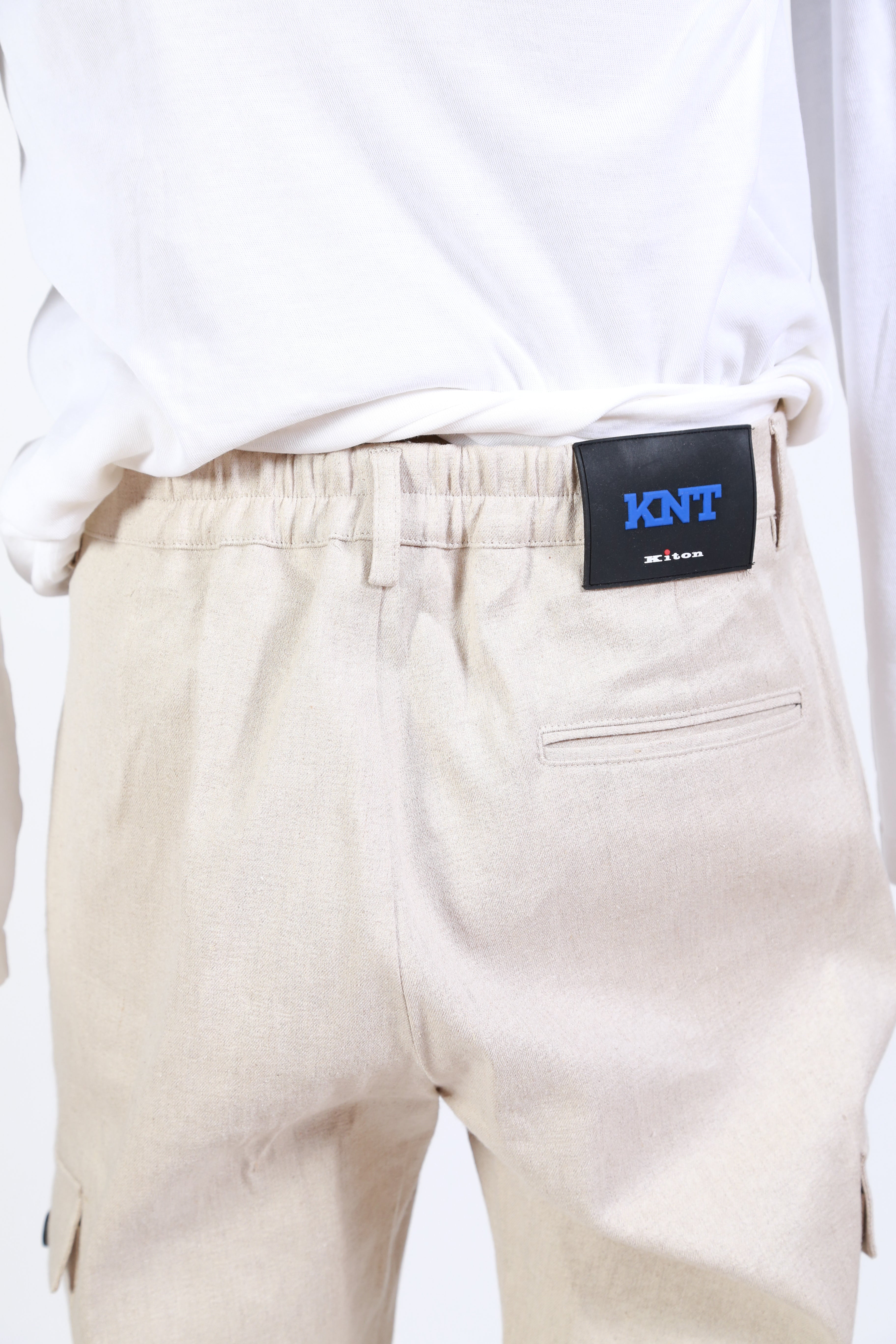 KNT by Kiton Wool Cargo Pants