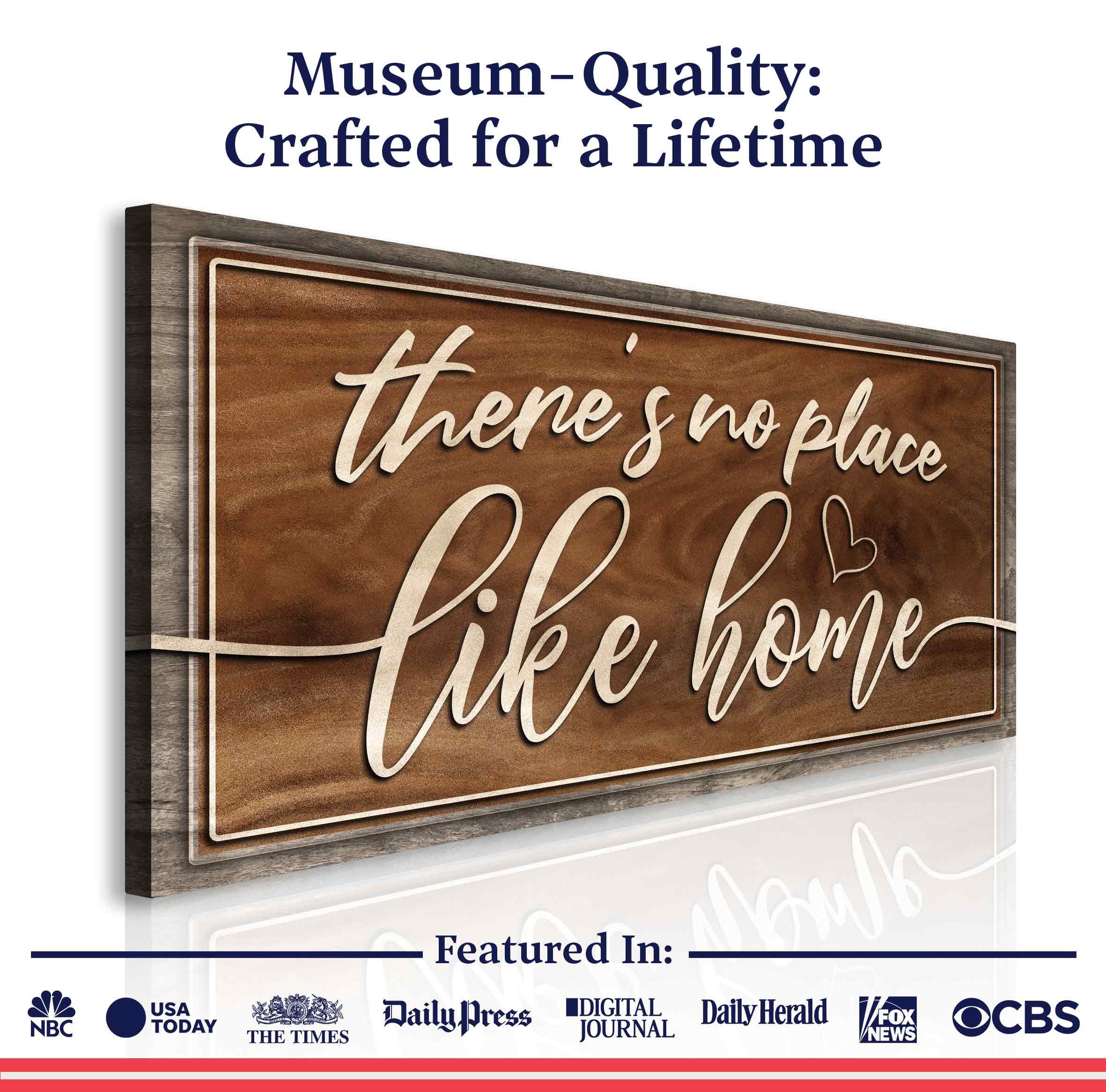 There's No Place Like Home Sign V