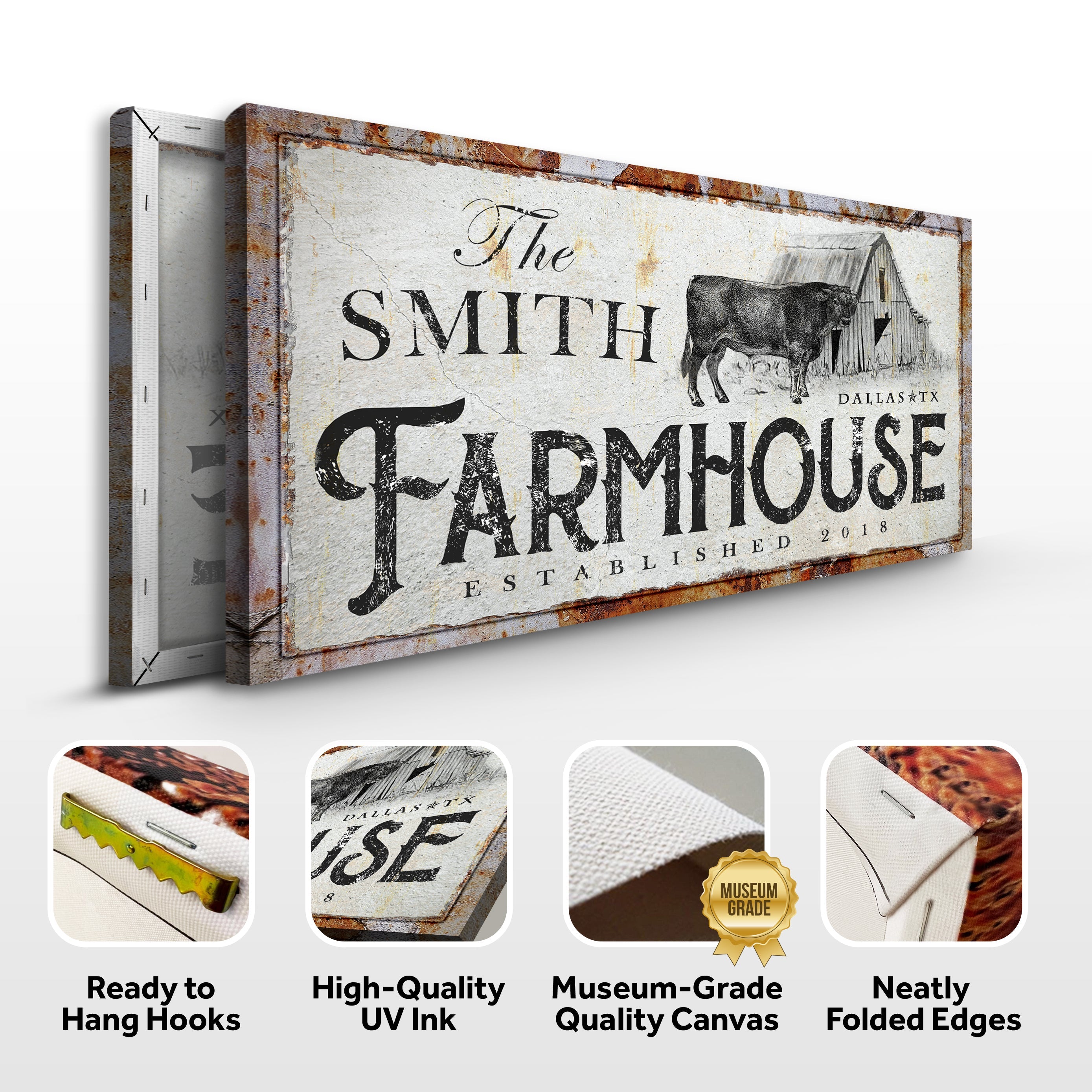Rustic Farmhouse Sign X