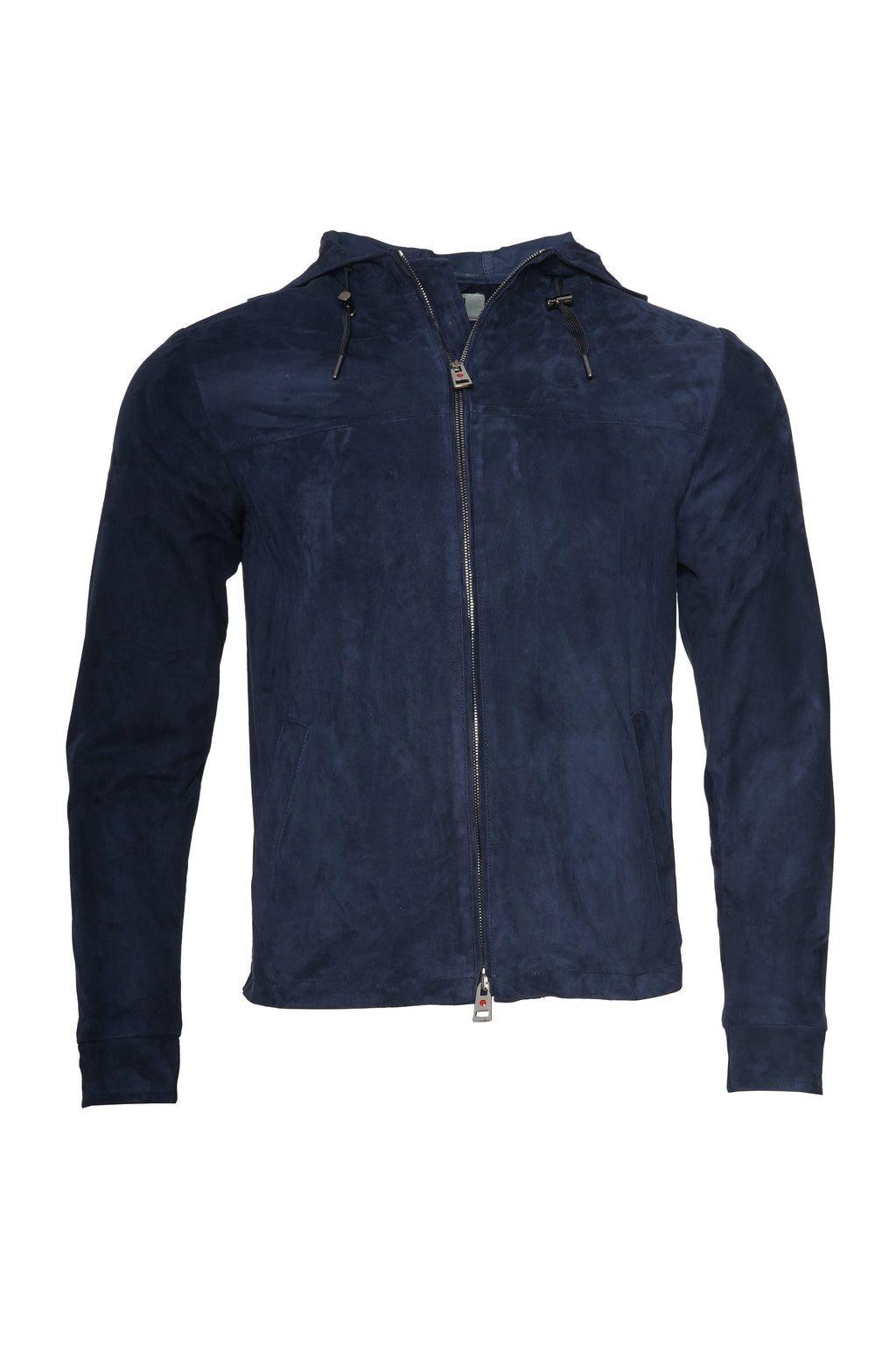 Kired Olek 1 Solid Suede Hooded Zip-Up Light-Jacket