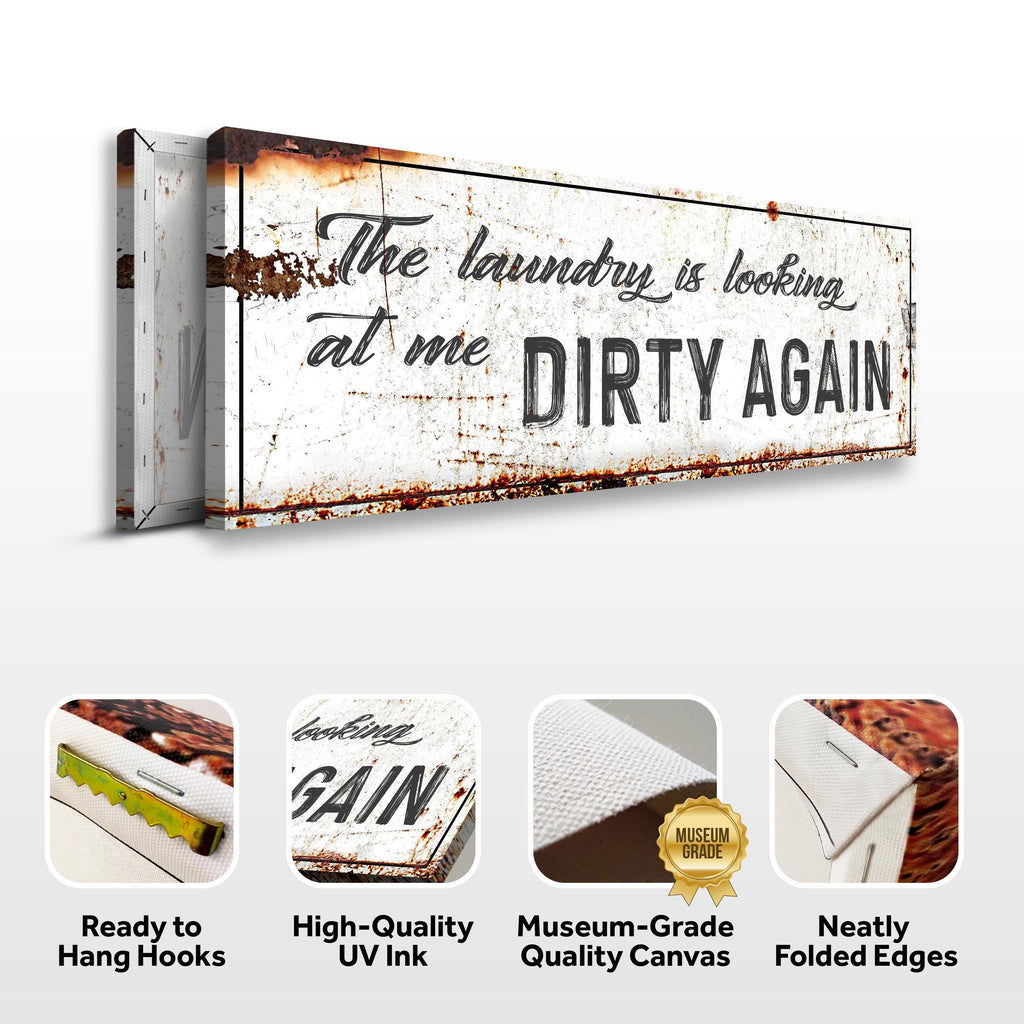 Dirty Laundry Sign
