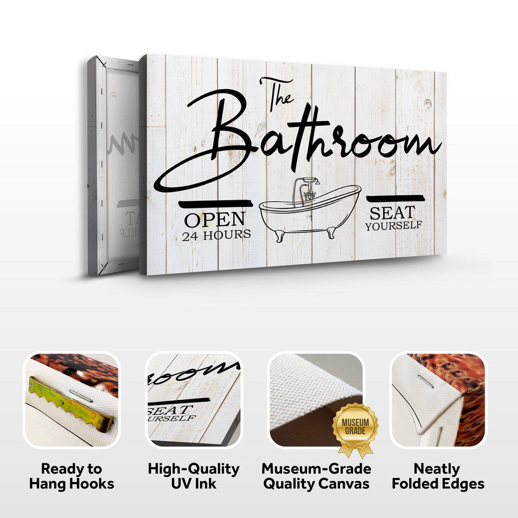 The Bathroom Sign