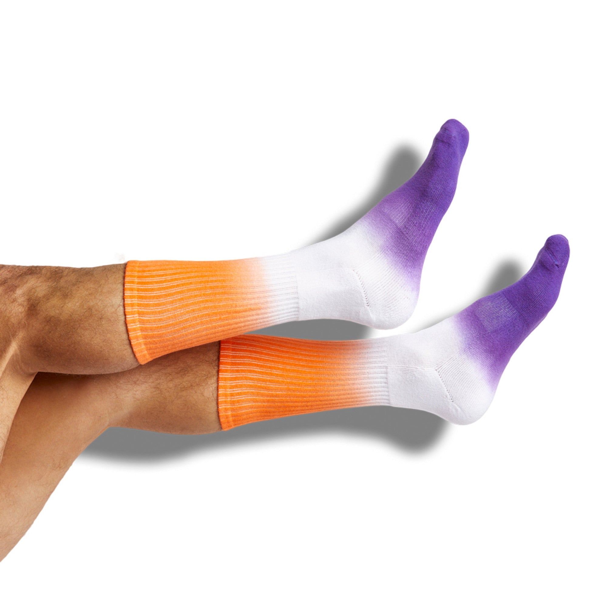 Purple / Orange Mixed Socks 4 Pack-A